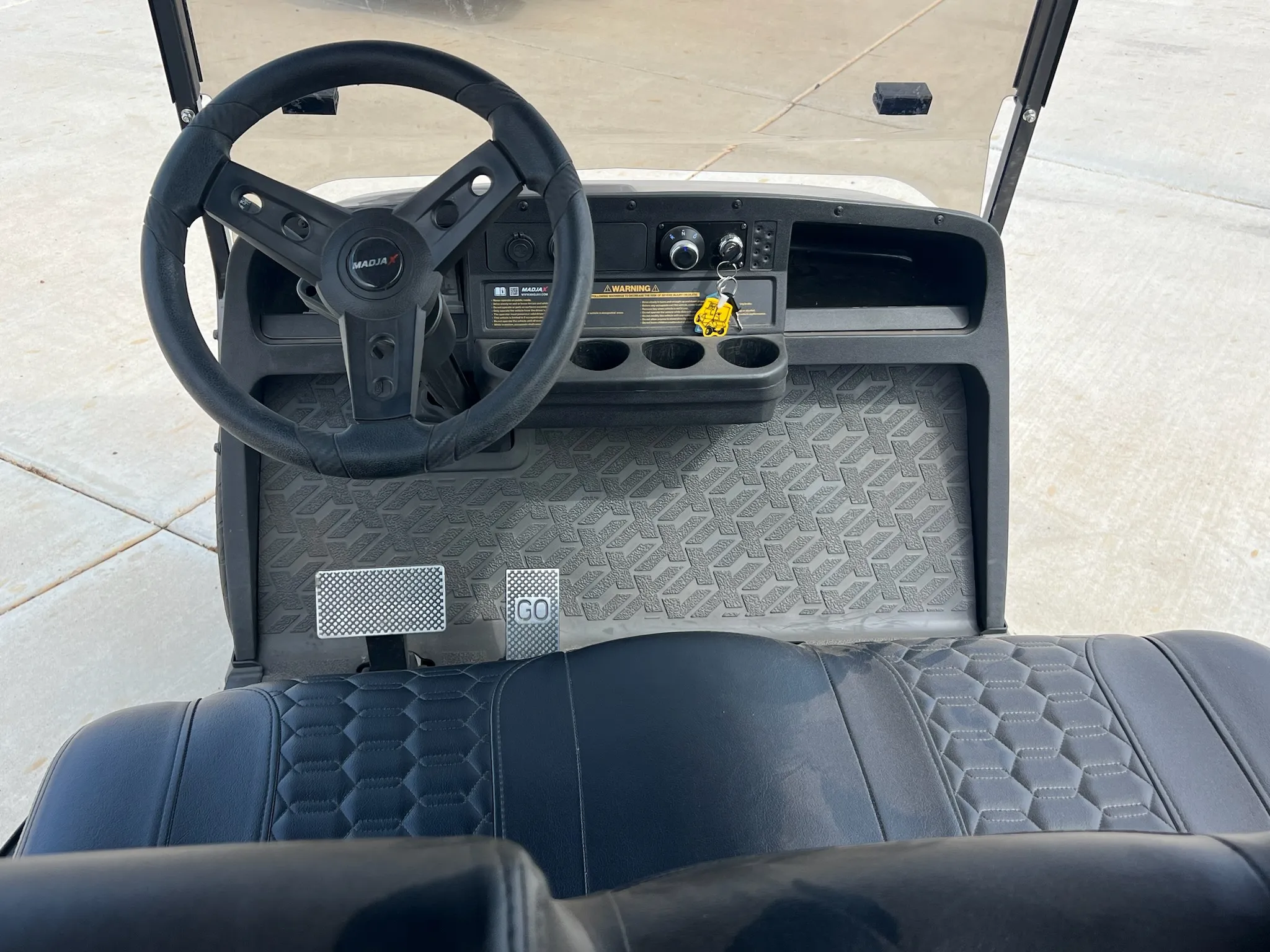 cart interior view